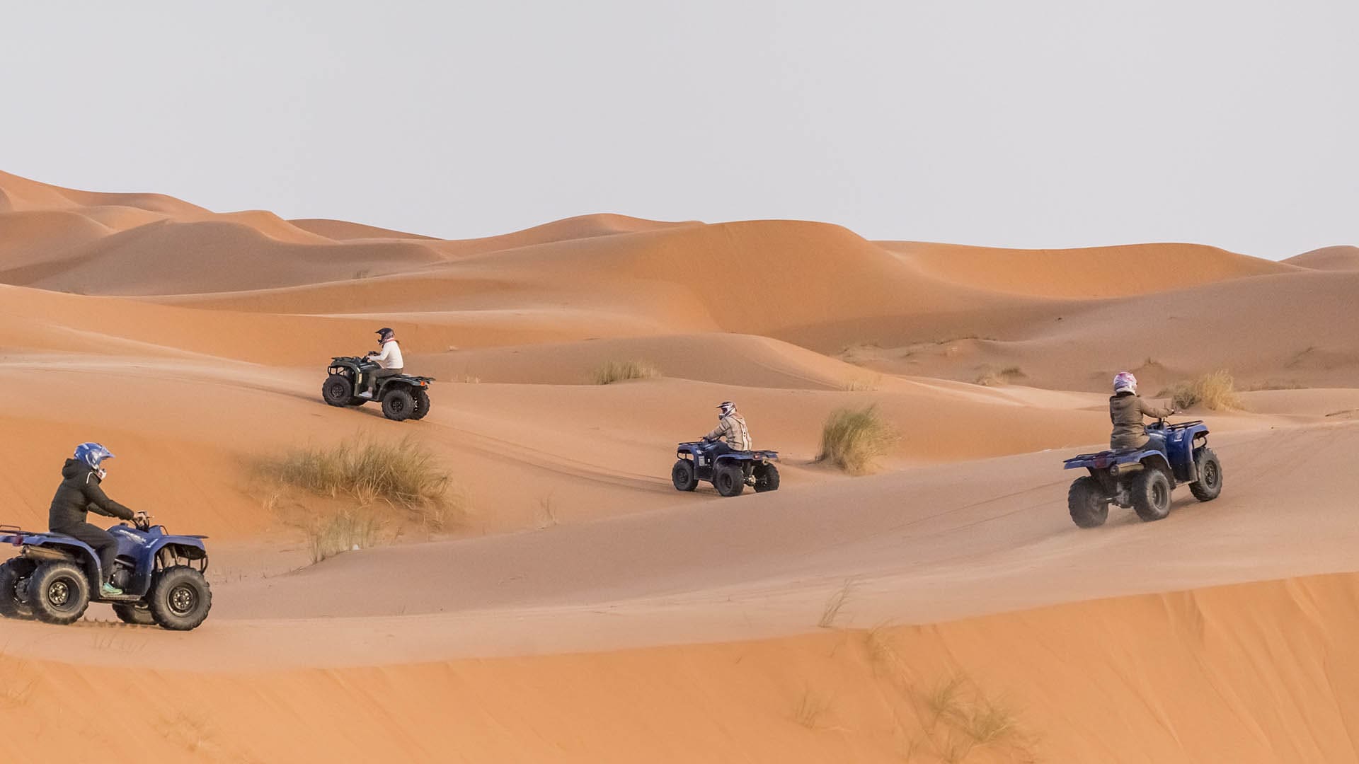 Sandboarding in Merzouga