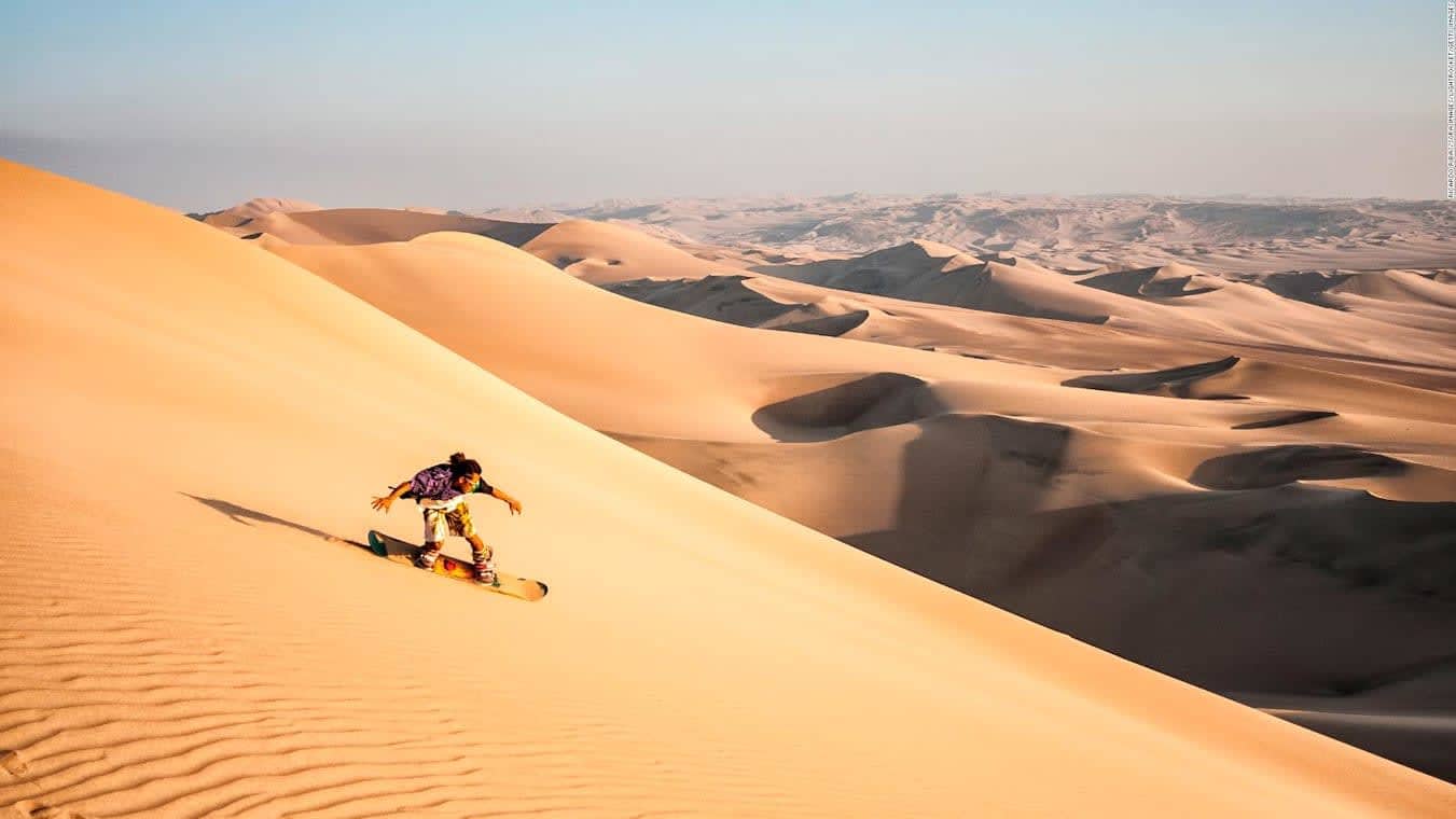 Sunset and Sunrise in Merzouga