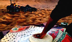 cooking in desert morocco