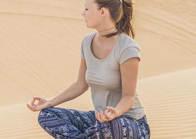 Yoga In The Sahara Desert Of Morocco